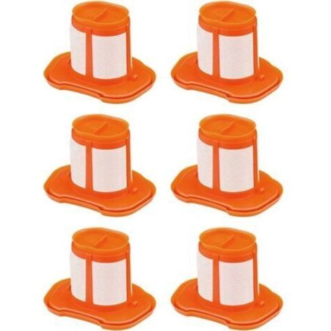 6 pièces Filtre pour Aspirateur Black Decker HHVKF10,Accessoire Pièces de rechange lavable (1/5)