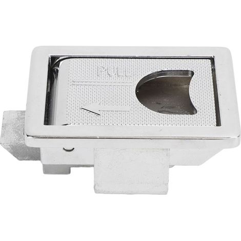 Boîte à outils poignée loquet en alliage de Zinc 57X42mm boîte utilitaire encastrée pour remorque caravane camion RV véhicules (1/5)