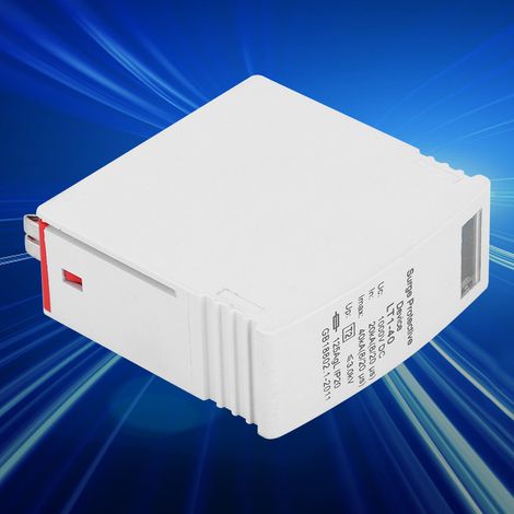 2 Überspannungsschutzgeräte für Photovoltaikanlagen, Gleichstrom-Überspannungsschutz, Überspannungsschutz, 1000 V DC, 40 kA (1/5)