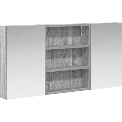 Maison Exclusive - Badezimmerschrank-Set 3 pcs 100 x 10,5 x 50 cm