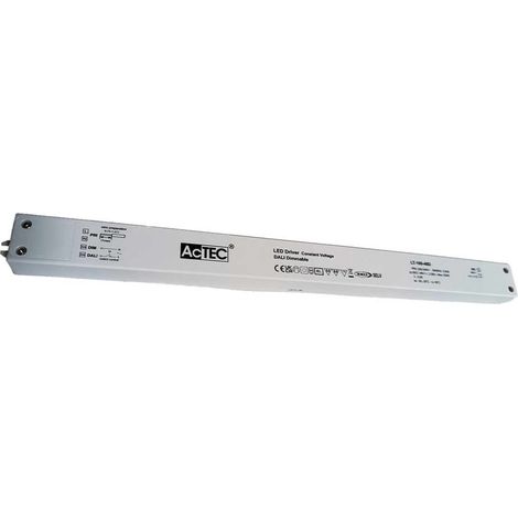 Alimentatore Dimmerabile DALI2 PUSH Pulsante 48V 100W Super Slim 400X32X21,6mm
