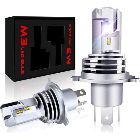 Komplettset kompakter Mini-LED-Lampen M3 H4 X4 9V/12V/24V 50W 5000 lm für Scheinwerfer