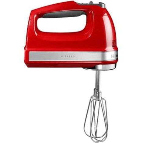 Batteur à main KitchenAid 9 vitesses 5KHM9212 Couleur : Rouge brillant (1/5)