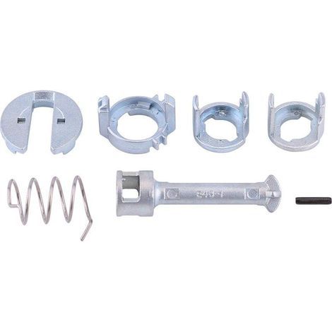 Herramienta para reparar cerraduras de puertas, kit de reparación de cilindros de cerraduras de puertas, repuestos para la parte delantera del lado del conductor para la serie 3 E46 1998-2005. (1/5)