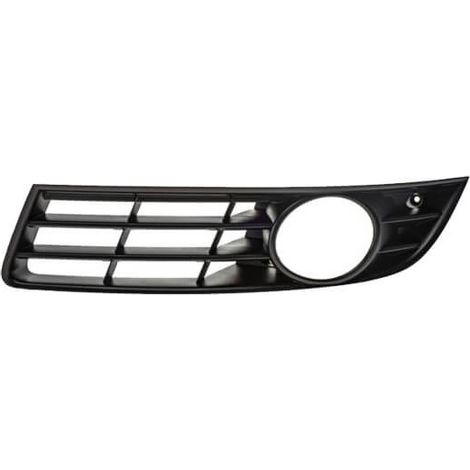 Grille de pare-choc avant gauche avec trou anti-brouillard Volkswagen Passat B6 2005-2010