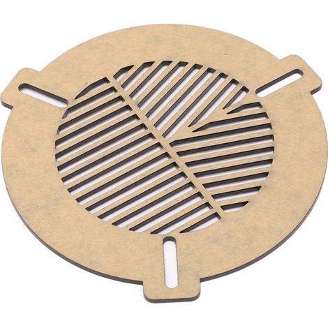 Masque Bahtinov - Pour Mise Au Point Télescope - En Acrylique 2 mm - Compatible Objectif 60 à 90 mm - 1 Pièce