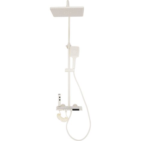 【Chauffage et ventilation】Ensemble de Colonne de Douche pour Salle de Bain, ensemble de douche pour salle de bains, Hauteur Réglable 900 mm-1200 mm,affichage LED de la température (1/5)