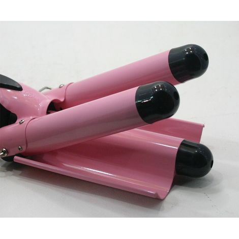 MaxTech - Piastra Capelli Onda Professionale Tourmaline Curling Iron Diam.25 Gemei Gm-1956 - (1/2)