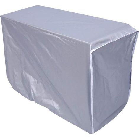 Housse pour climatiseur extérieur Couverture imperméable de climatiseur de Couverture de climatiseur extérieur (80 28 54cm) (1/5)