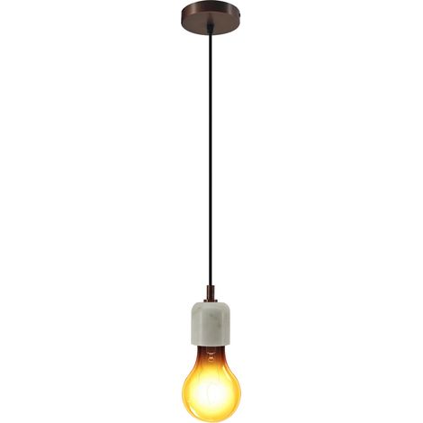 Lampada a sospensione Sigma I in marmo bianco (1/3)