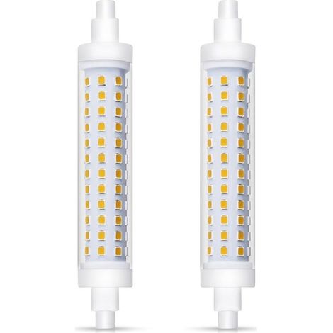 Akynite R7S LED 118 mm 15 W lumière naturelle 4000 K 1540 LM 96 SMD LED, équivalent à ampoule halogène 100 W-120 W, AC 220 u2013 240 V, non dimmable, lot de 2 (1/5)