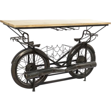 Botellero Metal Mango 155X56,5X96,5 Moto Negro (1/5)