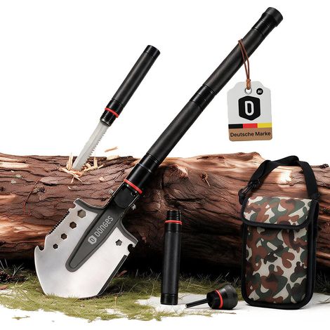 Bche pliante multifonctionnelle tout-en-un, dans un sac camouflage (1/5)