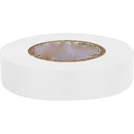 Ruban isolant universel PVC, rubans électriques 600V haute résistance tension, fournitures industrielles blanc 1600 (20 mètres) (1/5)