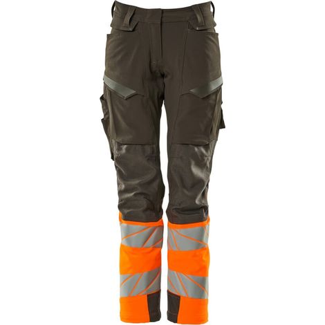 Mascot Hose mit Knietaschen 19178-511-1814 Gr. 76C46 dunkelanthrazit/hi-vis orange (1/4)
