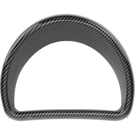 Garniture de tableau de bord, couvercle de jauge de tableau de bord Effet visuel unique pratique avec style classique en fibre de carbone pour Smart Fortwo/Forfour 453 2015-2021 pour la (1/5)