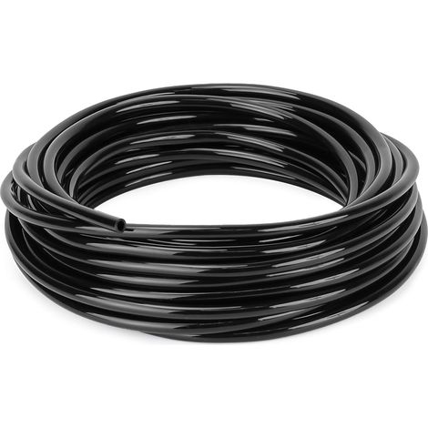 Tuyau Micro-Irrigation - 10 Mètres - PVC Noir - Diamètre 4/6 mm - Flexible Résistant - Jardin Potager (1/5)