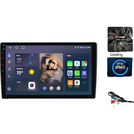 Autoradio, Touchscreen, Freisprecheinrichtung, kompatibel mit Kompaktlimousine 2008 2009 2010 2011 2012 2013 2014 2015 2016 2017, V1 Plus(4G 64G)4G (1/2)