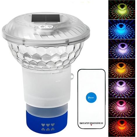 Dispensateur Flottant Solaire Pour Tablettes De Cloro (1/5)