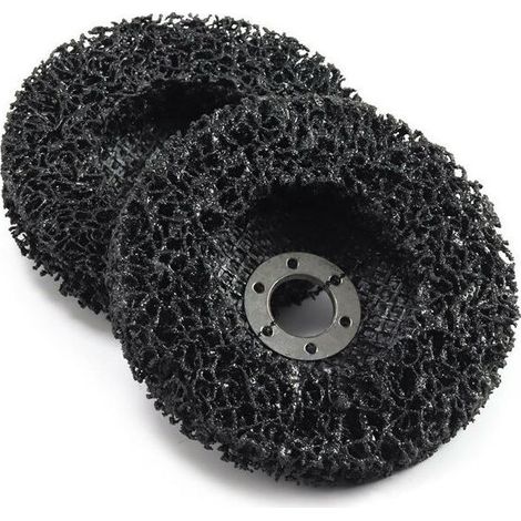 Disques de nettoyage, diamètre : 125 mm, dsque CSD, très grand, pour meuleuse d'angle(5pcs) (1/4)