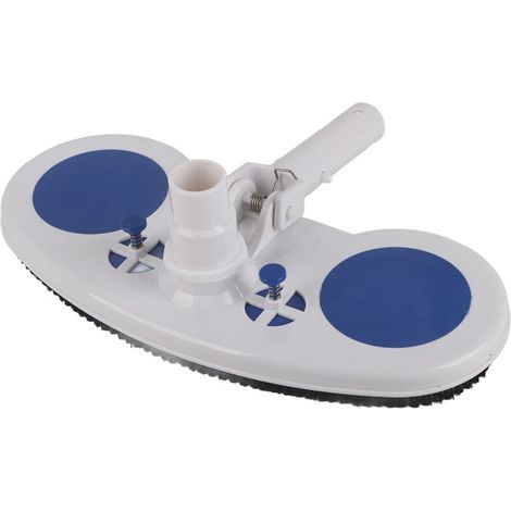 Tête d’aspirateur de piscine lestée 13 pouces – Brosse pivotante en nylon avec raccord universel pour nettoyage facile (1/5)
