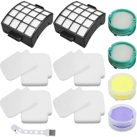 Filtres de rechange et kit anti-odeurs AZ3002 pour aspirateur vertical Shark AZ3002, AZ3000 et AZ3000W Stratos Duo Clean PowerFins (1/5)