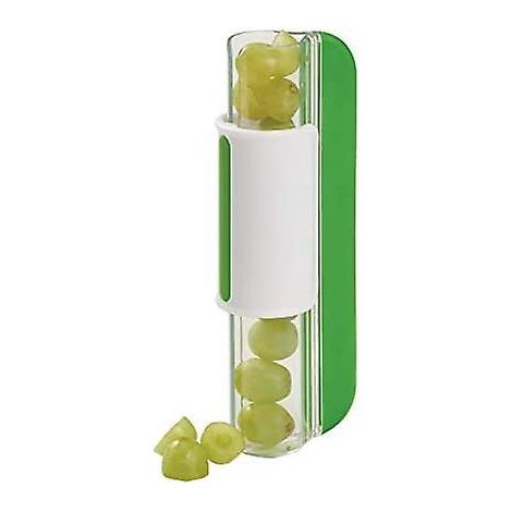 Tomatenschneider, Traubenschneider, Obst- und Gemüseschneider, Kirschschneider, 1 Stück, Farbe zufällig (1/4)