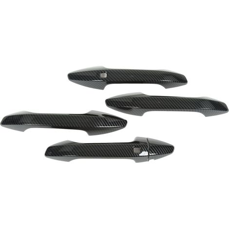 Poignée de porte extérieure de voiture, coque en fibre de carbone, protection de poignée de tirage, garniture de remplacement pour KIA Sportage NQ5 HEV (1/5)
