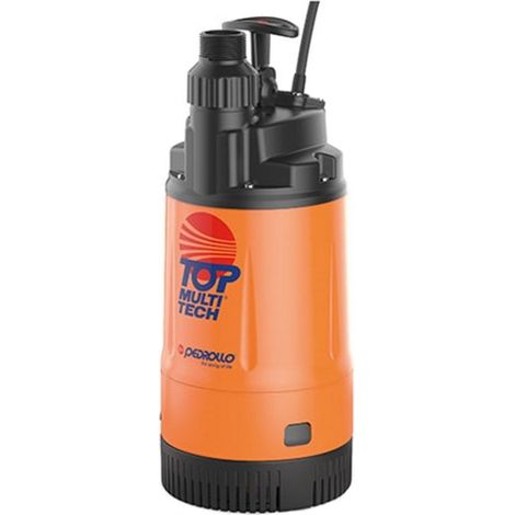 Pedrollo TOP MULTI-TECH Elettropompe sommergibili multigiranti automatiche TOP MULTI TECH 4 0,75kW 1HP Monofase Cavo 10m