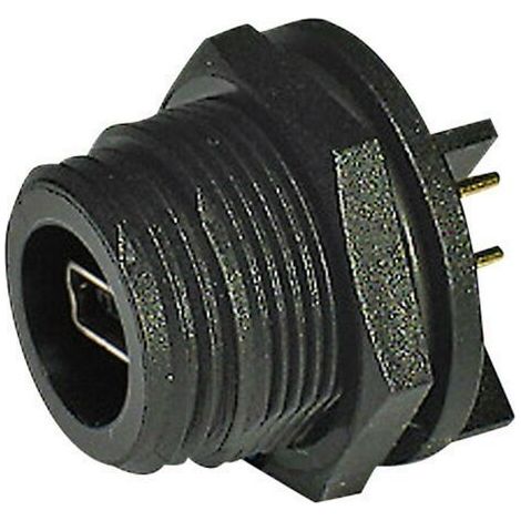 Conn. Mini Usb Ab, 6 Br., Barrette mâle ESKA Bulgin PX0457 D17472 (1/2)