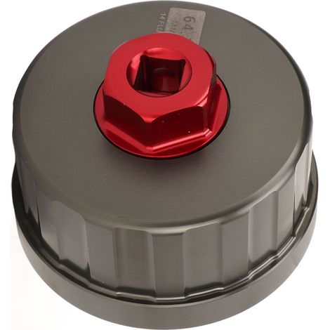 64,3 mm 14-Kant Ölfilterschlüssel, abnehmbare Stecknuss für Camry, Tundra, Tacoma, 4Runner, RAV4 (1/5)