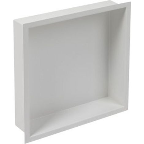 Plieger Inbox niche encastrable avec flasque 30x30x7.5cm étanche blanc