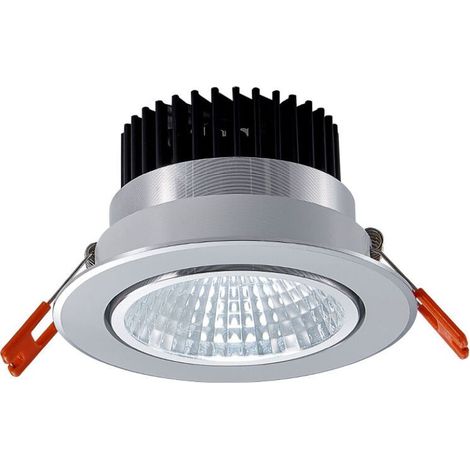 LED spot encastré,Spot encastrable de salle de bain,7W,, blanc chaud,Lot de 1, Ensoleillé (1/3)