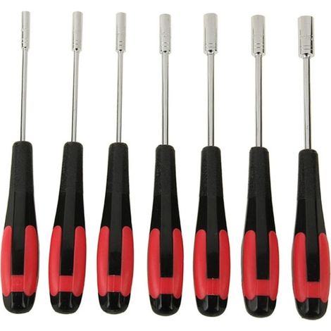 WLXY-2209 Jeu de 7 tournevis à douille ultra-minces allongés pour la réparation d'équipements de communication (1/3)