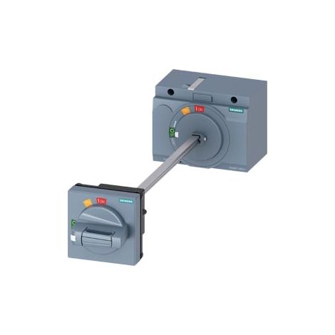 Operatore Rotativo Montato su porta standard IEC IP65 con accessorio interblocco porta per 3VA2 100/160/250