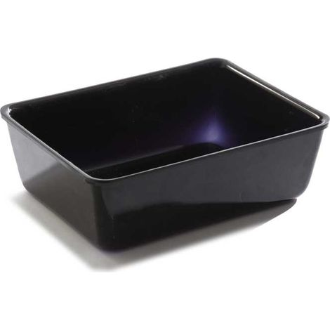 Plat Plexi GN 1/5 - 265X200X80 mm - Noir - Matériel CHR Pro