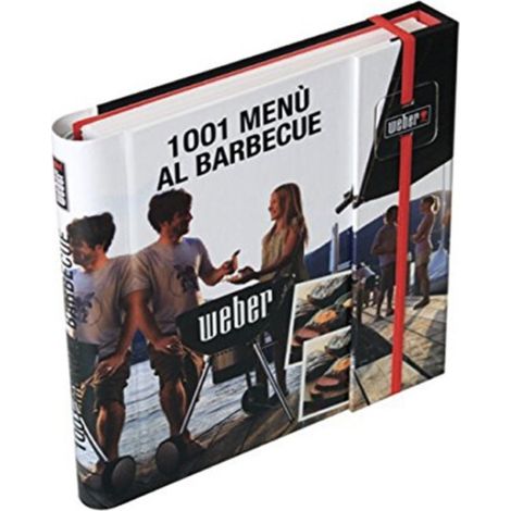 Livre de recettes multicolores pour barbecue Weber WBR0120A Weber 1001 Men