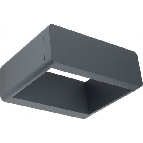 Applique extérieure LED 9W anthracite IP65 SU-MA FLS-K100 (1/5)