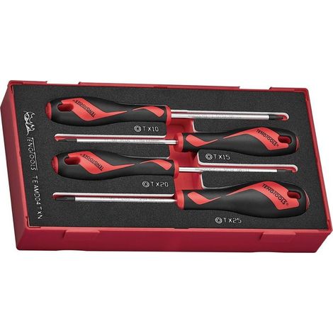ZESTAW WKRĘTAKÓW TORX TEAMD04TXN, 4SZT. - L-285470100