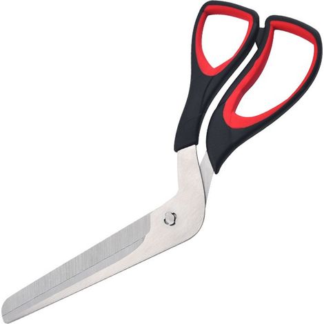 Pizzaschere Edelstahl 27cm mit Scharfer Klinge Küchenschere (1/4)