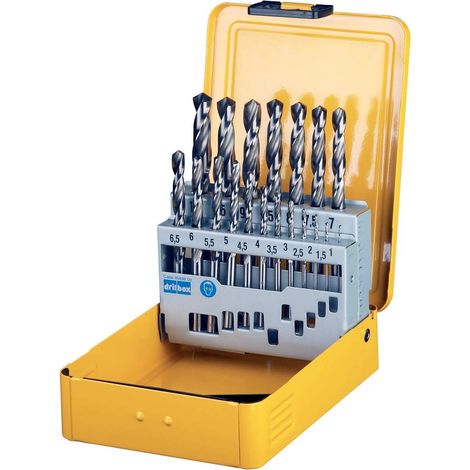 DeWalt Metallbohrer-Set HSS-G 19-teilig DIN 338 in Metall-Kassette (1/4)