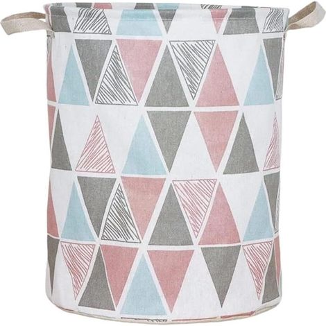 Faltbarer Spielzeugkorb, Wäschesack, Dreieck-Organizer 45 cm
