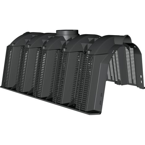 Garantia – Tunnel d'infiltration 300 L – Système compact pour gestion des eaux pluviales – Charge permanente 59 kN/m² – Installation rapide sans engin lourd (1/5)