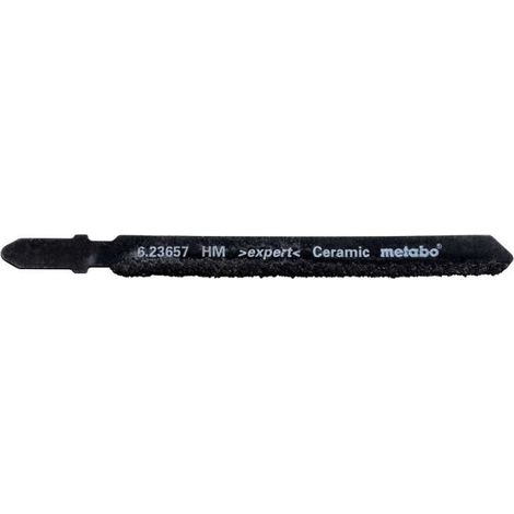 METABO Lame de scie sauteuse , matériaux céramiques, série expert, 76 mm, grossière, revêtue de carbure (623657000) (1/2)