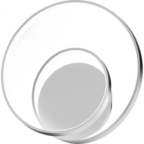 Moderne, neutrale LED-Wandleuchte 13W Chrom LUCERO Milagro (1/4)