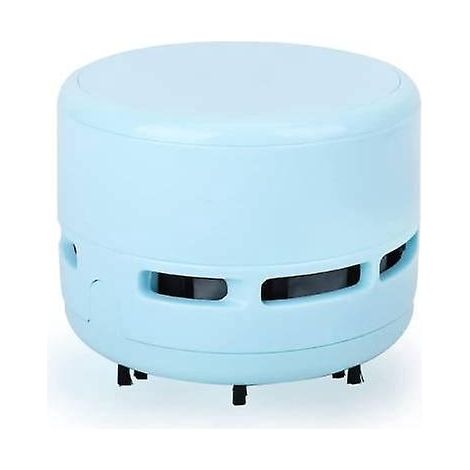 Mini-Tischstaubsauger (Blau) Tragbarer Tischstaubsauger, multifunktional, kabellos, geeignet für Zuhause, Büro und Auto (1/5)