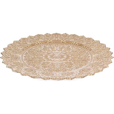 SOTTOPIATTO ORO BIZZOTTO SHIMMER D33X1,7H