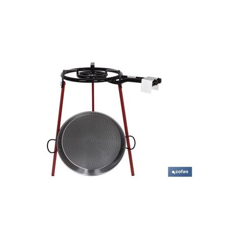 Kit de paellera 46cm avec brûleur et pieds (1/2)