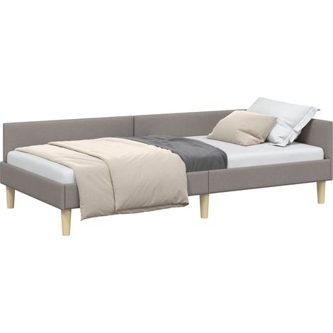 Maison Exclusive - Cornice del letto ad angolo Talpa 80 x 200 cm Tessuto
