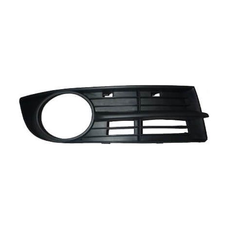 Grille de pare-choc avant droite noire avec trou anti-brouillard Volkswagen Touran 1 phase 1 2003-2006